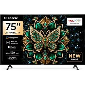 TCL 75 Inch QD Mini LED 4K Google TV