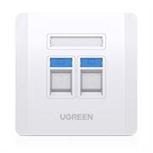 uGreen Dual Wall Socket internet LAN and Telephone