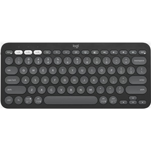 Logitech Pebble Keys 2 K380s Graphite Bluetooth Keyboard