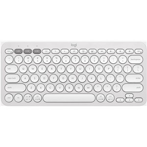 Logitech Pebble Keys 2 K380s White Bluetooth Keyboard