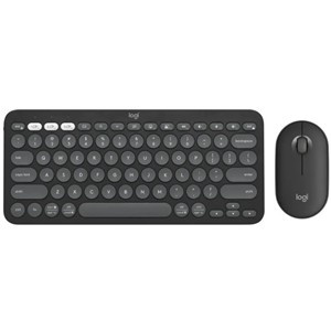 Logitech Pebble 2 Keyboard & Mouse Combo - Black
