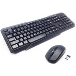 UniQue Wireless USB 104 Keys Standard US Layout Keyboard & Mouse Combo