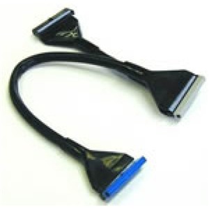 vantec 45cm (18") rounded ata133 ide cable