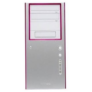 Antec front panel with Pink highlight for