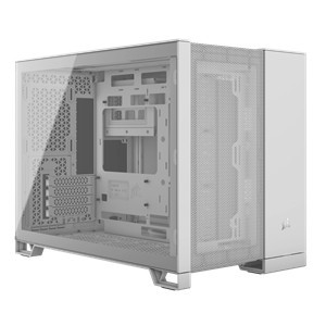 Corsair CC-9011264-WW 2500D Airflow - White + Tempered glass side panel - meshed
