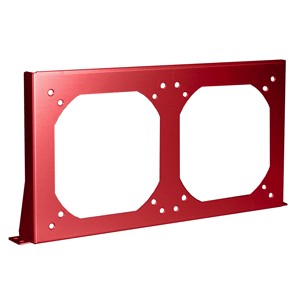 Lian-li T60-1 , Red - optional dual 120/140mm