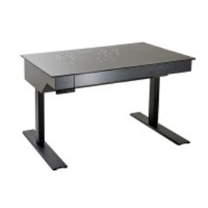 Lian-li DK-04 computer desk- tempered glass d
