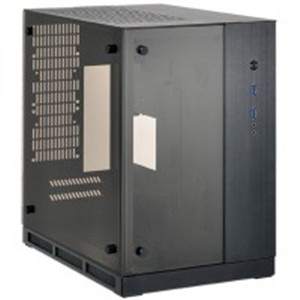 Lian-li PC-Q37WX all black - 2x tempered glas