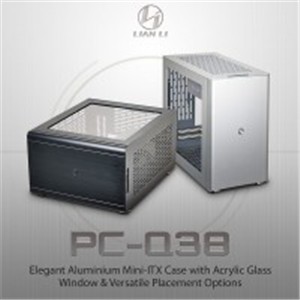 Lian-li pc-Q38W mini-itx chassis - Windowed s