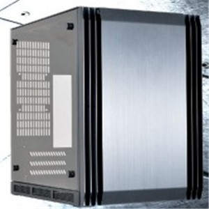 Lian-li PC-Q39WX all black - tempered glass s