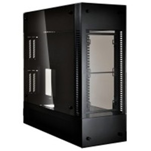 Lian-li PC-o12WX all black - dual vertical gr
