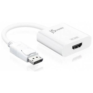 J5create DisplayPort to HDMi2.0 160mm Converter cable