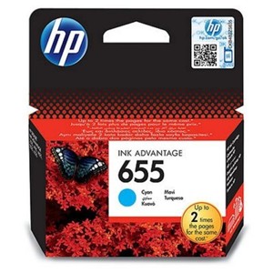 Hp no.655 Cyan Ink