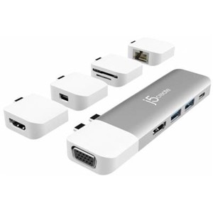 J5 Create ultradrive kit type-C 11-in-1 modular mini dock
