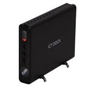 iCYDOCK MB664UEA-1SB blacK multi-drive exchangeability