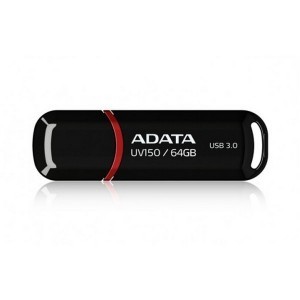 Adata UV150 64Gb glossy Black - USB3.0 flash drive
