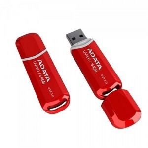 Adata UV150 64Gb glossy Red -
