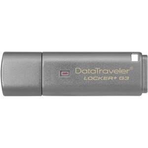 Kingston DTLPG3/64GB datatraveler Locker Plus G3 - with personal security