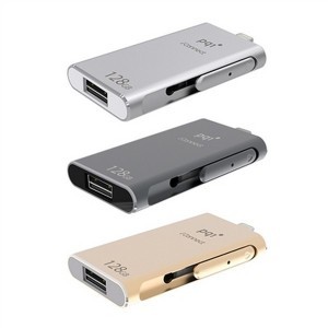 Pqi 6i01-128GR1001 iConnect 128Gb Silver - USB3.0