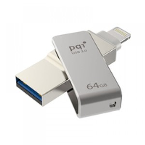 Pqi 6i04-064GR1001 iConnect Mini 64Gb Silver - USB3.0