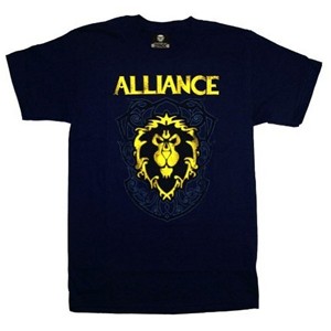 T-shirt - Alliance - Man - Medium - Blizzard licensed