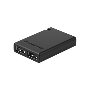 3Dconnexion Dual port USB hub - micro compact size