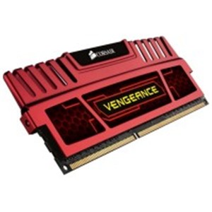 Corsair CMZ16GX3M4A2400C9R , Vengeance with Red heatsink