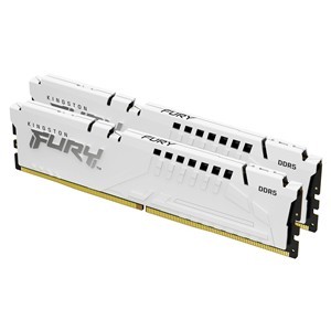 Kingston Fury Beast - 16GB x2 (32GB) , DDR5-5600MT/s , CL36 , White
