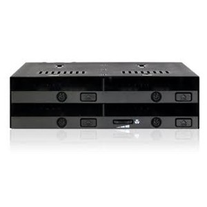 iCYDOCK mb524sp-b mobile rack blacK