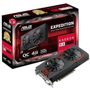 Asus EX-RX570-o4G - Expedition 4Gb Oc - dual fan