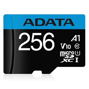 ADATA Premier 256Gb miCroSDXC with SDXC adapter