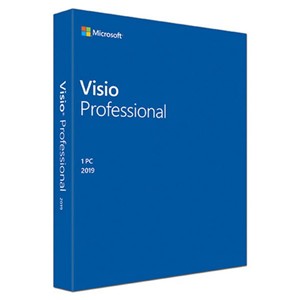Microsoft Visio 2019 Professional - retail pack - DVD