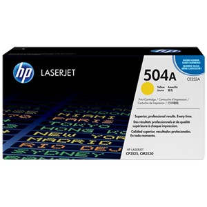 HP ce252a no.504 Yellow toner