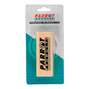 Chalkboard Wooden Duster (95*35mm, Carded, Grey)