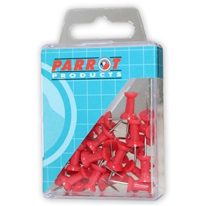 Push Pins (Boxed 25, Red)