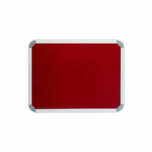 Info Board (Aluminium Frame, 600*450mm, Burgandy)