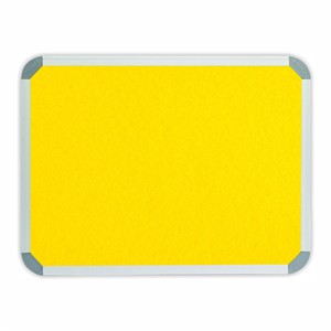 Info Board (Aluminium Frame, 600*450mm, Yellow)