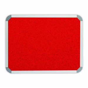 Info Board (Aluminium Frame, 900*600mm, Red)