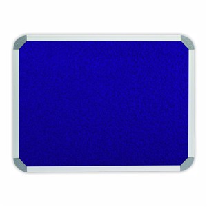 Info Board (Aluminium Frame, 900*900mm, Royal Blue)