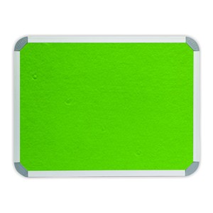 Info Board (Aluminium Frame, 1200*900mm, Lime Green)