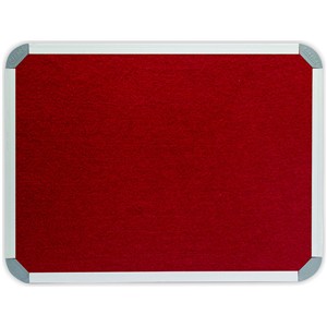 Info Board (Aluminium Frame, 1000*1000mm, Burgandy)