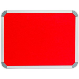 Info Board (Aluminium Frame, 1200*1200mm, Red)