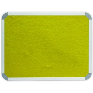 Info Board (Aluminium Frame, 1500*900mm, Yellow)
