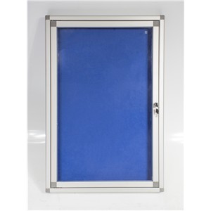 Hinged Pinning Display Case (900*600mm, Royal Blue)