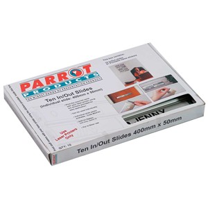 IN / OUT Slide (400*50mm, 10 Boxed, Retail)