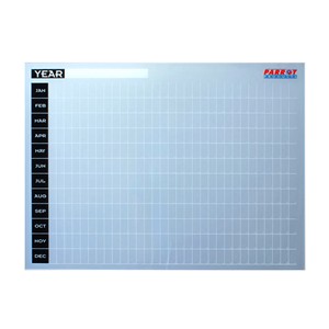 Cast Acrylic Yearly Planner (Cast Acrylic, 600 x 450mm)