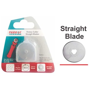 Craft Knife Rotary Blades 28mm Straight
