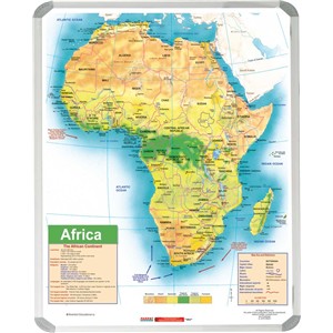 Africa General Educational Map (1200*900mm)