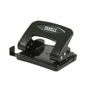 Steel Hole Punch (20 Sheets, Black)