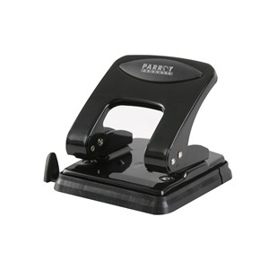 Steel Hole Punch (40 Sheets, Black)